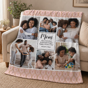 Happy Mothers Day 6-fotocollage Fleece Blanket Deken