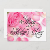 Happy Mothers Day Briefkaart (Voorkant / Achterkant)