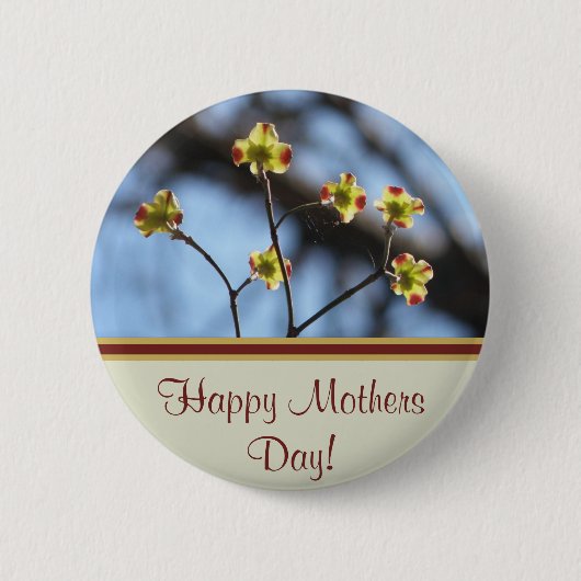 Happy Mothers Day Button (Voorkant)