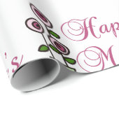 Happy Mothers Day Cadeaupapier (Rol Hoek)