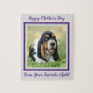 Happy Mothers Day Dog - Cut Favoriete Pet Photo Legpuzzel