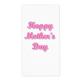 Happy Mother's Day Etiket