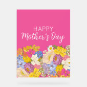 Happy Mother's Day Floral Blooms  (Recto)