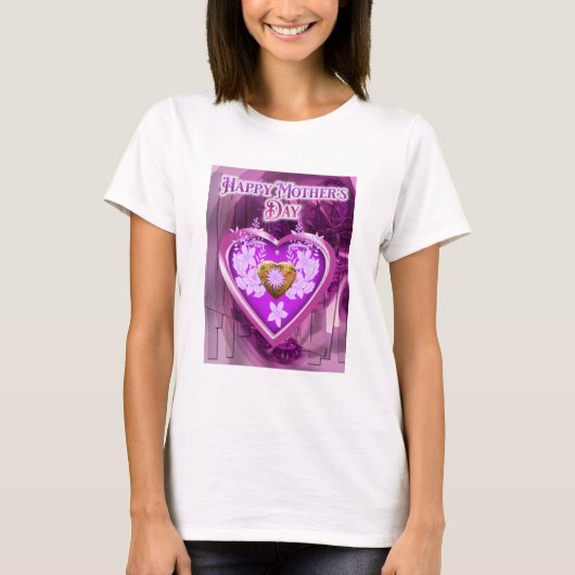 Happy Mothers Day Gift T-shirt (Voorkant)