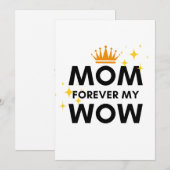 Happy mother's day greeting card (Voorkant / Achterkant)