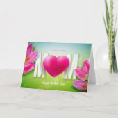 Happy Mothers Day Kaart (Voorkant)