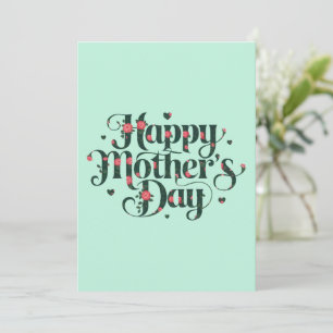 Happy Mothers Day Kaart
