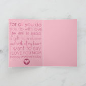 Happy Mothers Day Kaart (Binnen)