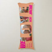 Happy Mother's Day Love Lichaamskussen (Voorkant Verticaal)