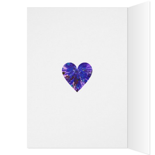 Happy Mothers Day Mam Waterverf Hearts (Binnen (Links))