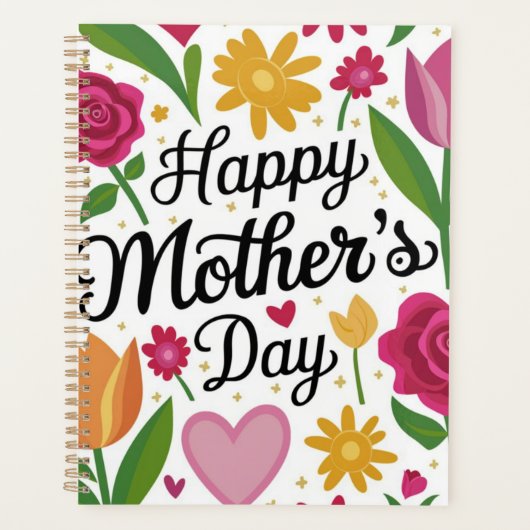 Happy Mothers Day Planner (Voorkant)