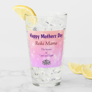 Happy Mothers Day Reiki Mama design Glas