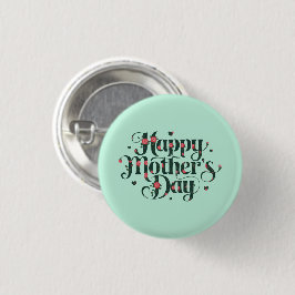 Happy Mothers Day Ronde Button 3,2 Cm