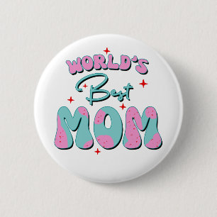 Happy Mothers Day Ronde Button 5,7 Cm