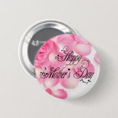 Happy Mothers Day Ronde Button 5,7 Cm (Voorkant /achterkant)