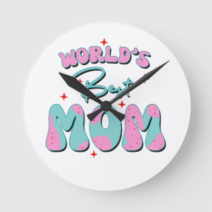 Happy Mothers Day Ronde Klok