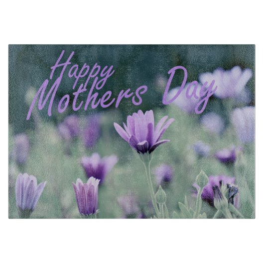 "Happy Mothers Day" Snijplank (Voorkant)