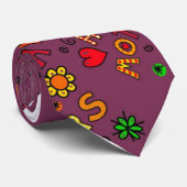 Happy Mothers Day Stropdas (Opgerold)