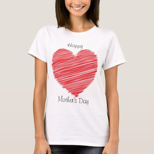 Happy Mothers Day T-shirt (Voorkant)