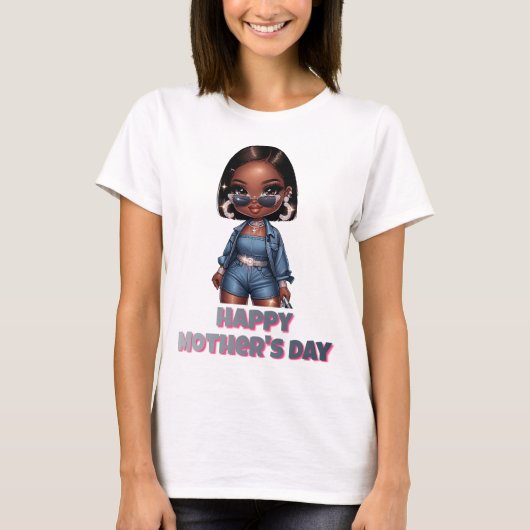 Happy Mothers Day T-shirt (Voorkant)