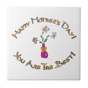 Happy Mothers Day Tegeltje