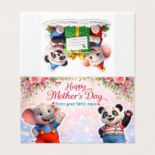 Happy Mother's Day tenfoldcard. de (Outside Unfolded)