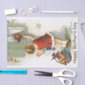 Happy Mothers Day - Vintage Tissuepapier (Craft)