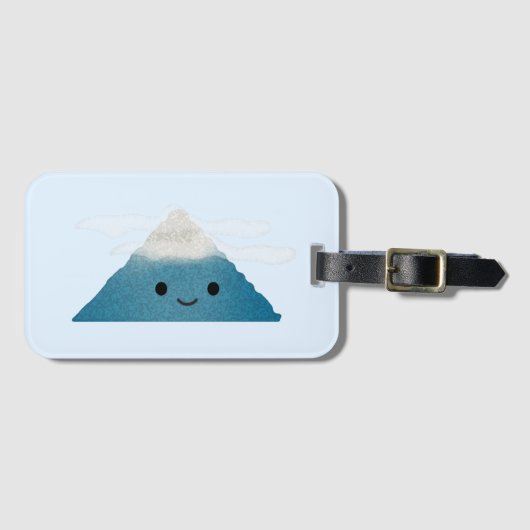 HappY Mountain Bagagelabel (Voorkant (horizontaal))