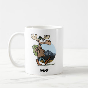 Happy Mountain Moose Koffiemok