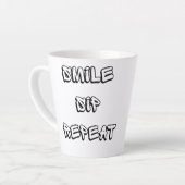 "Happy Mug - Sip, Smile, Repeat - Moody Mug" (Angle gauche)