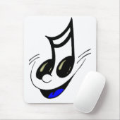 Happy Music Key Mousepad Muismat (Met muis)