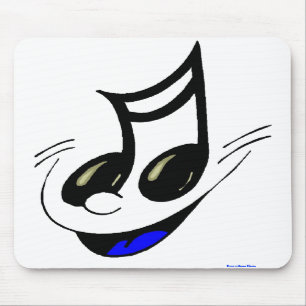Happy Music Key Mousepad Muismat