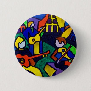 Happy Music Ronde Button 5,7 Cm