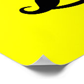 Happy Mustache poster personnalisé (Coin)