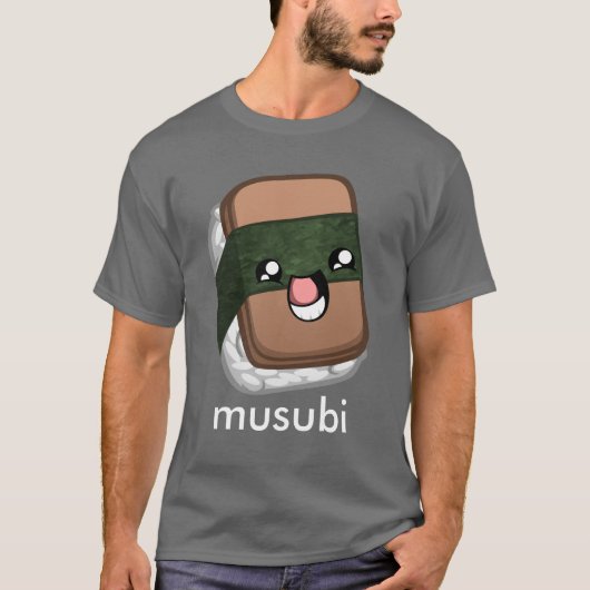 Happy Musubi T-Shirt (Voorkant)