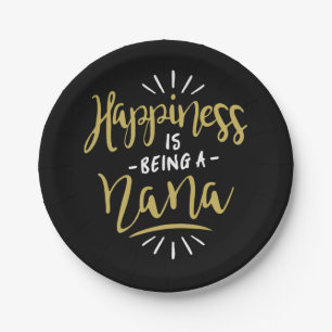 Happy Nana Papieren Bordje