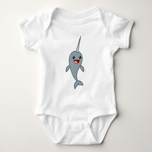 Happy Narwhal Romper (Voorkant)