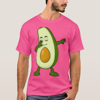 Happy National Avocado Day Green Cute Dabbing Avoc T-shirt