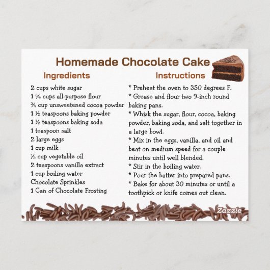 Happy National Cake Day | Nov 26th Briefkaart (Achterkant)