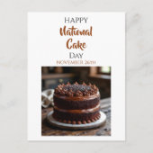 Happy National Cake Day | Nov 26th Briefkaart (Voorkant)