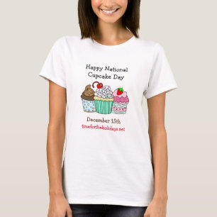 Happy National Cupcake Day 15de Shirt december