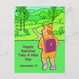 Happy National neemt een heiendaagse dag op 17 nov Briefkaart