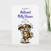Happy National Potty Dance Day | March 5th Kaart (Voorkant)