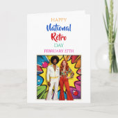 Happy National Retro Day | February 27th Kaart (Voorkant)