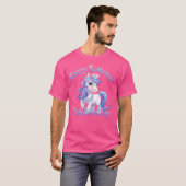 Happy National Unicorn Day Meisjes Kinder Vrouwen T-shirt (Voorkant volledig)