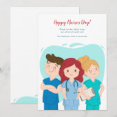 Happy Neses Day Card Kaart (Voorkant / Achterkant)