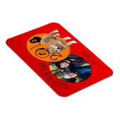 Happy New Dog Year 2018 lijst Photo Magnet Magneet (Rechterzijde)