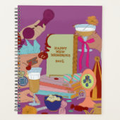 HAPPY NEW MEMORIES SCHEDULE 2025  PLANNER (Voorkant)