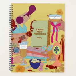 HAPPY NEW MEMORIES SCHEDULE 2025  PLANNER