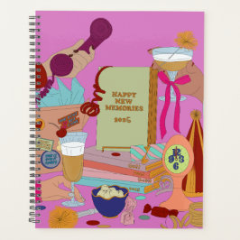 HAPPY NEW MEMORIES SCHEDULE 2025 PLANNER